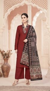 artical v neck printed dupatta