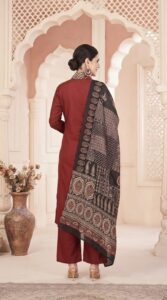 artical v neck printed dupatta